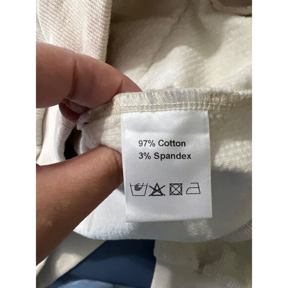 Wild Expensive Clothing Respect The Expnsv Beige Corduroy Hoodie S Beach Boho Gr - Picture 8 of 10